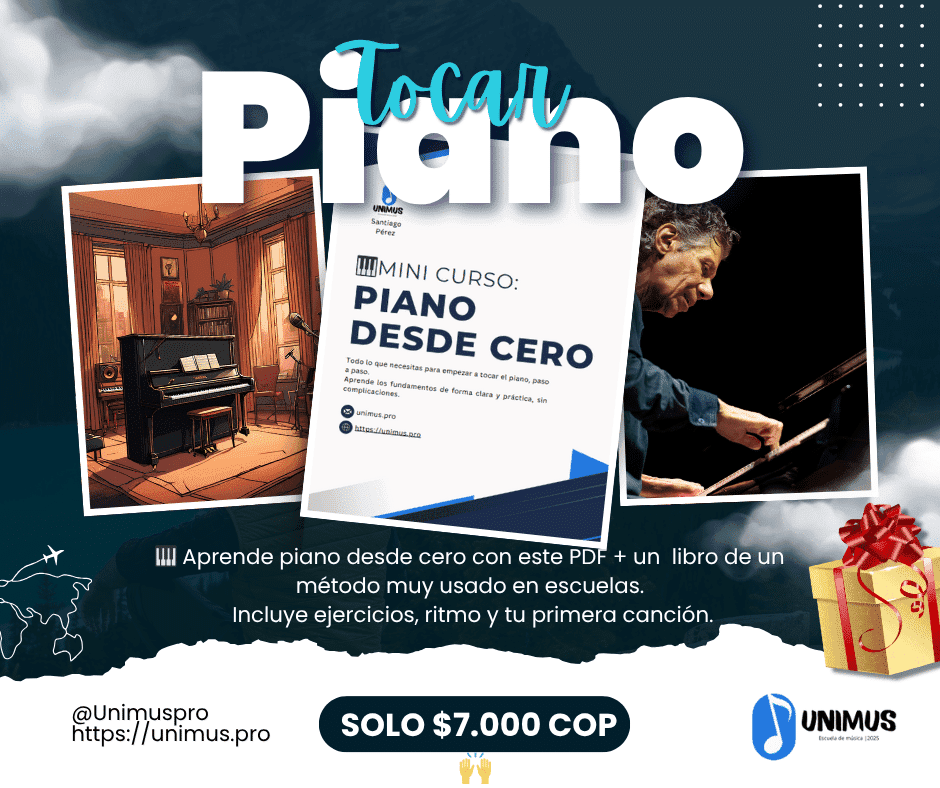 Curso de Piano para Principiantes en PDF + Libro De iniciación